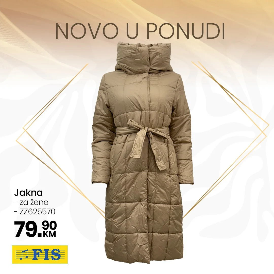Fis zimske jakne – nova kolekcija za žene i muškarce novembar 2025.