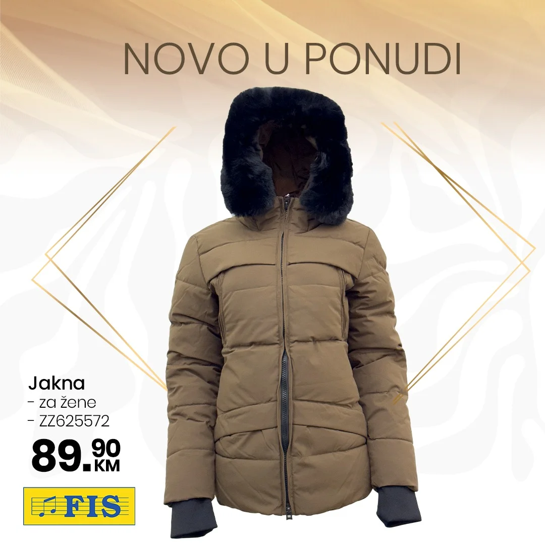 Fis zimske jakne – nova kolekcija za žene i muškarce novembar 2025.