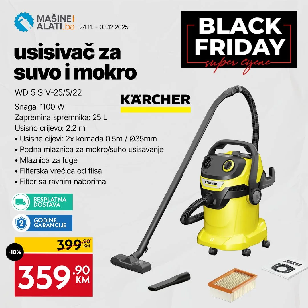 Mašine i alati BLACK NOVEMBER do 30.11.2025.