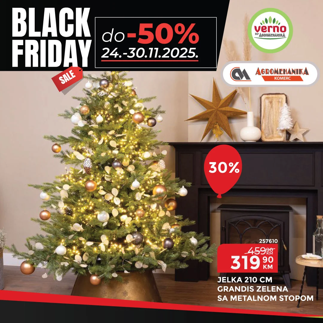 Verno by Agromehanika BLACK FRIDAY 24-30.11.2025.