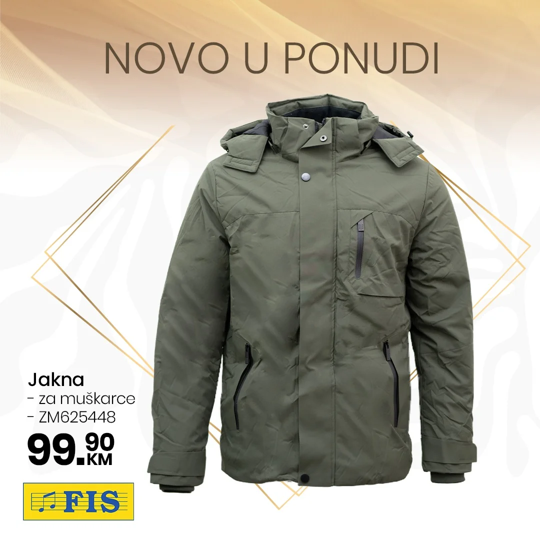 Fis zimske jakne – nova kolekcija za žene i muškarce novembar 2025.