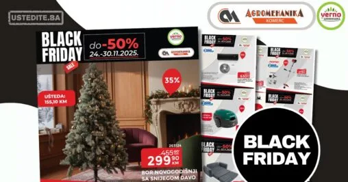 Verno by Agromehanika BLACK FRIDAY 24-30.11.2025.