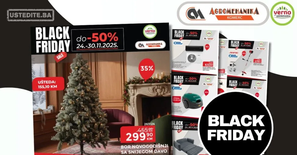 Verno by Agromehanika BLACK FRIDAY 24-30.11.2025.