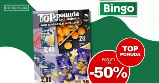 Bingo vikend akcija 20-23.11.2025.