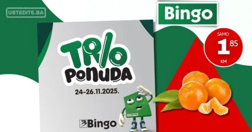Bingo TRIO PONUDA 24-26.11.2025.