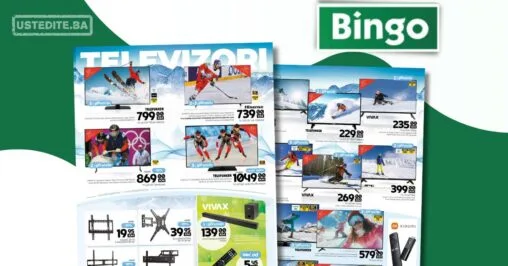 Bingo katalog televizori 26.11.2025-13.1.2026.