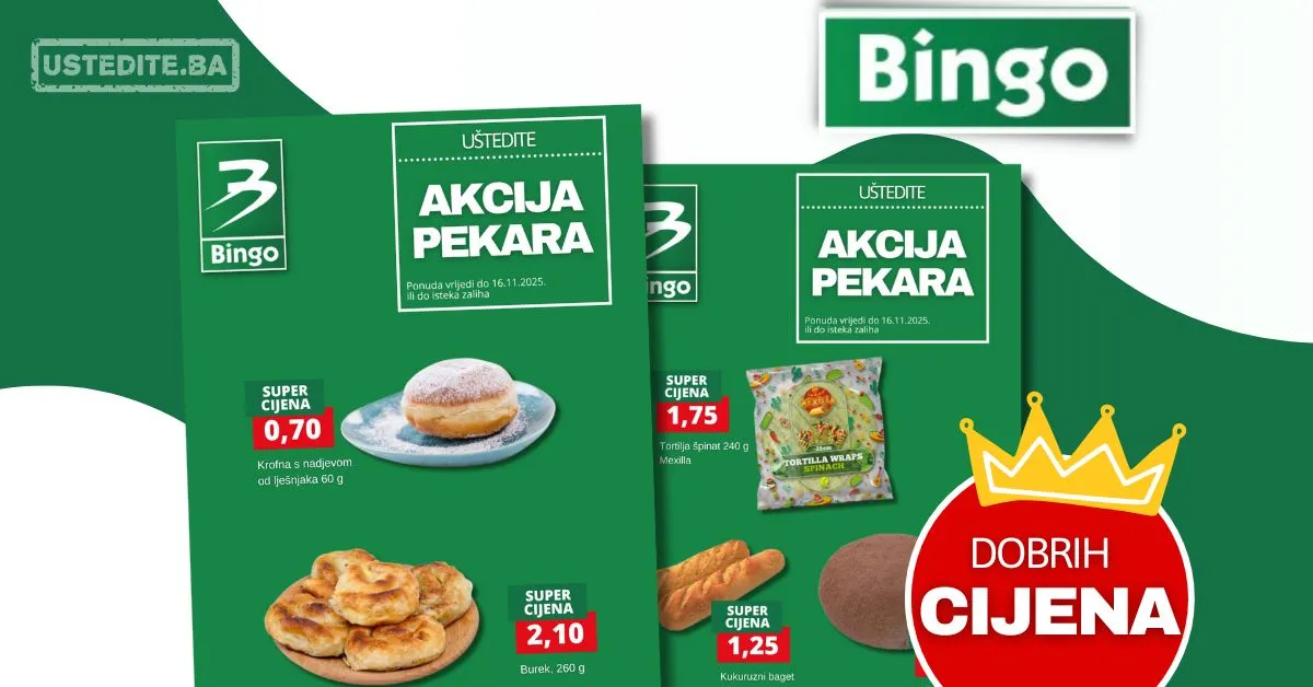 Bingo akcija PEKARA