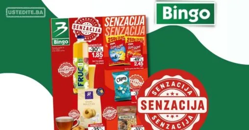 Bingo SENZACIJA - uštedite do 16.11.2025.