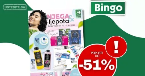 Bingo katalog NJEGA I LJEPOTA 5.11-4.12.2025.