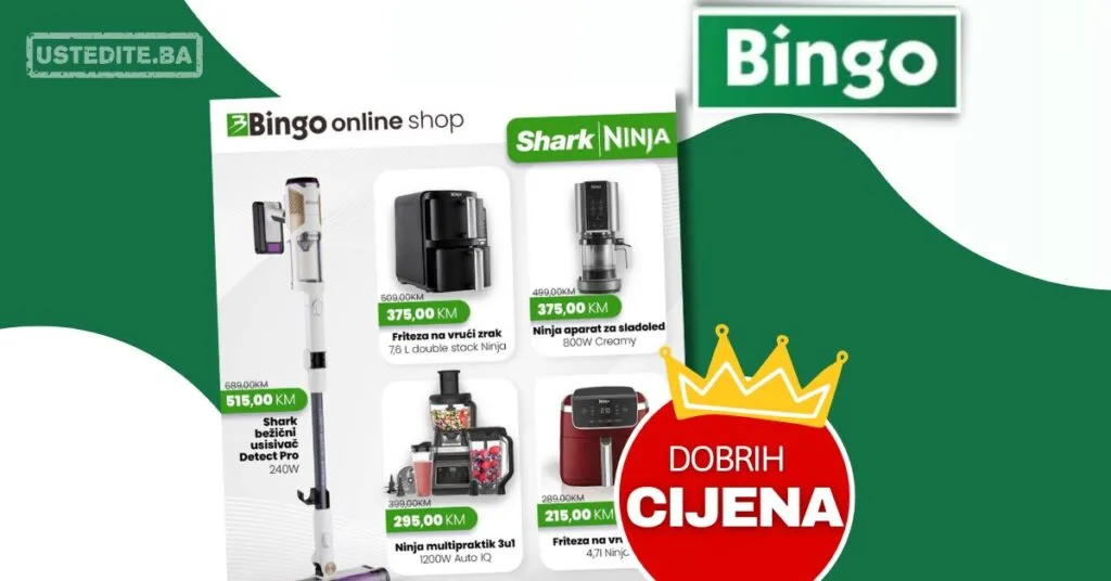 Bingo online shop TEHNIKA - SNIŽENJE do 29.12.2025.