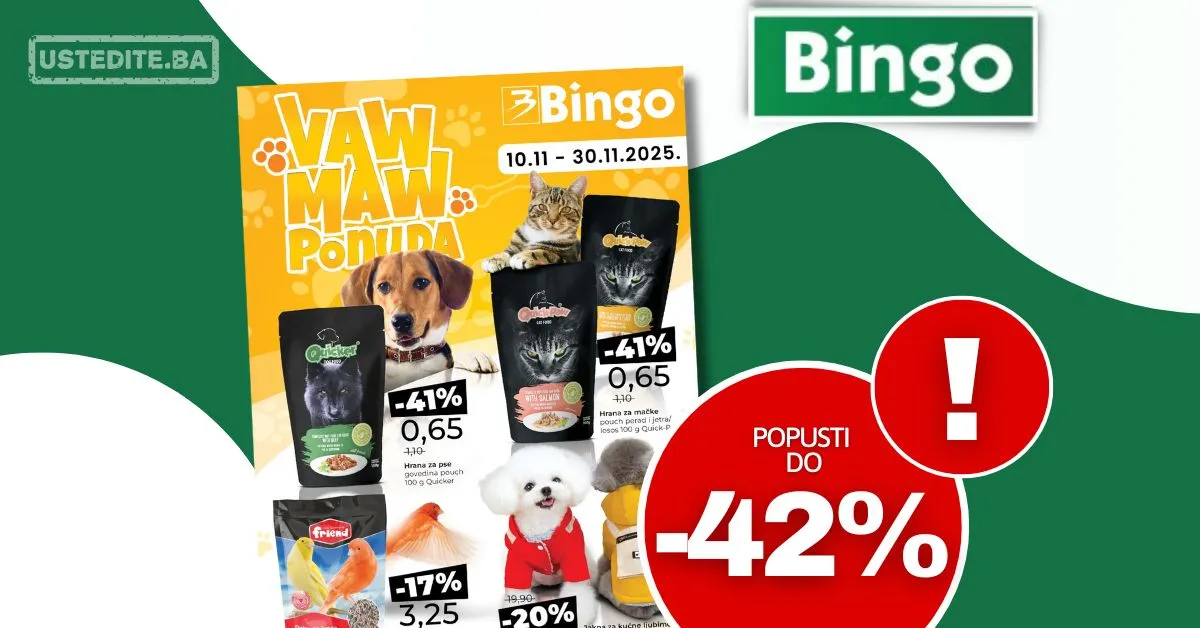 Bingo katalog SVE ZA KUĆNE LJUBIMCE