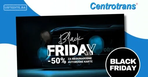Centrotrans BLACK FRIDAY ~ Ostvarite 50% popusta 26.11-07.12.2025.