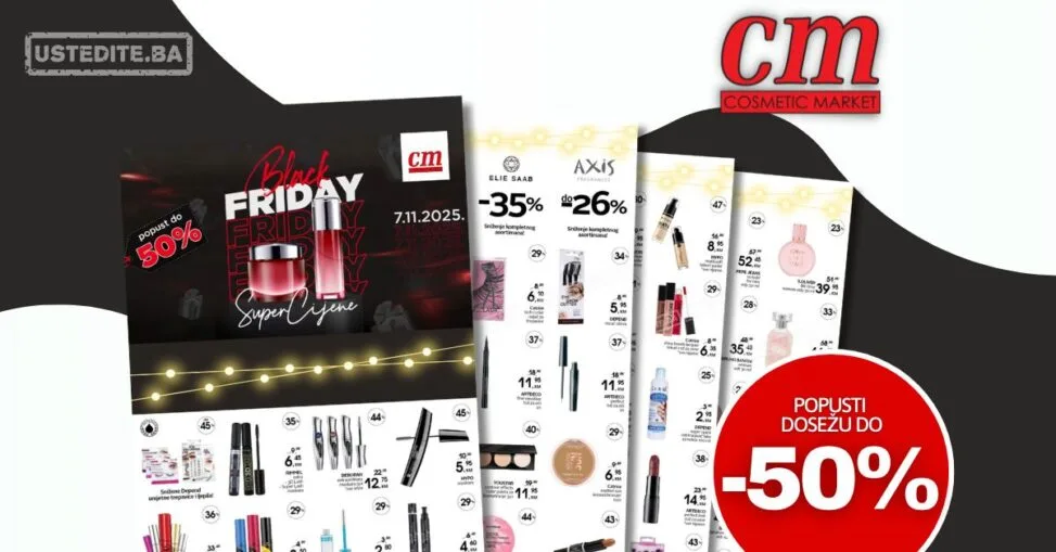 CM BLACK FRIDAY samo 7.11.2025.
