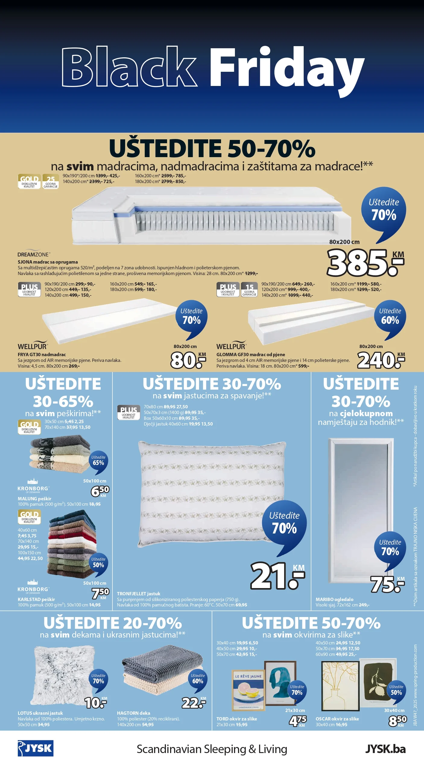 Jysk BLACK FRIDAY 2025.