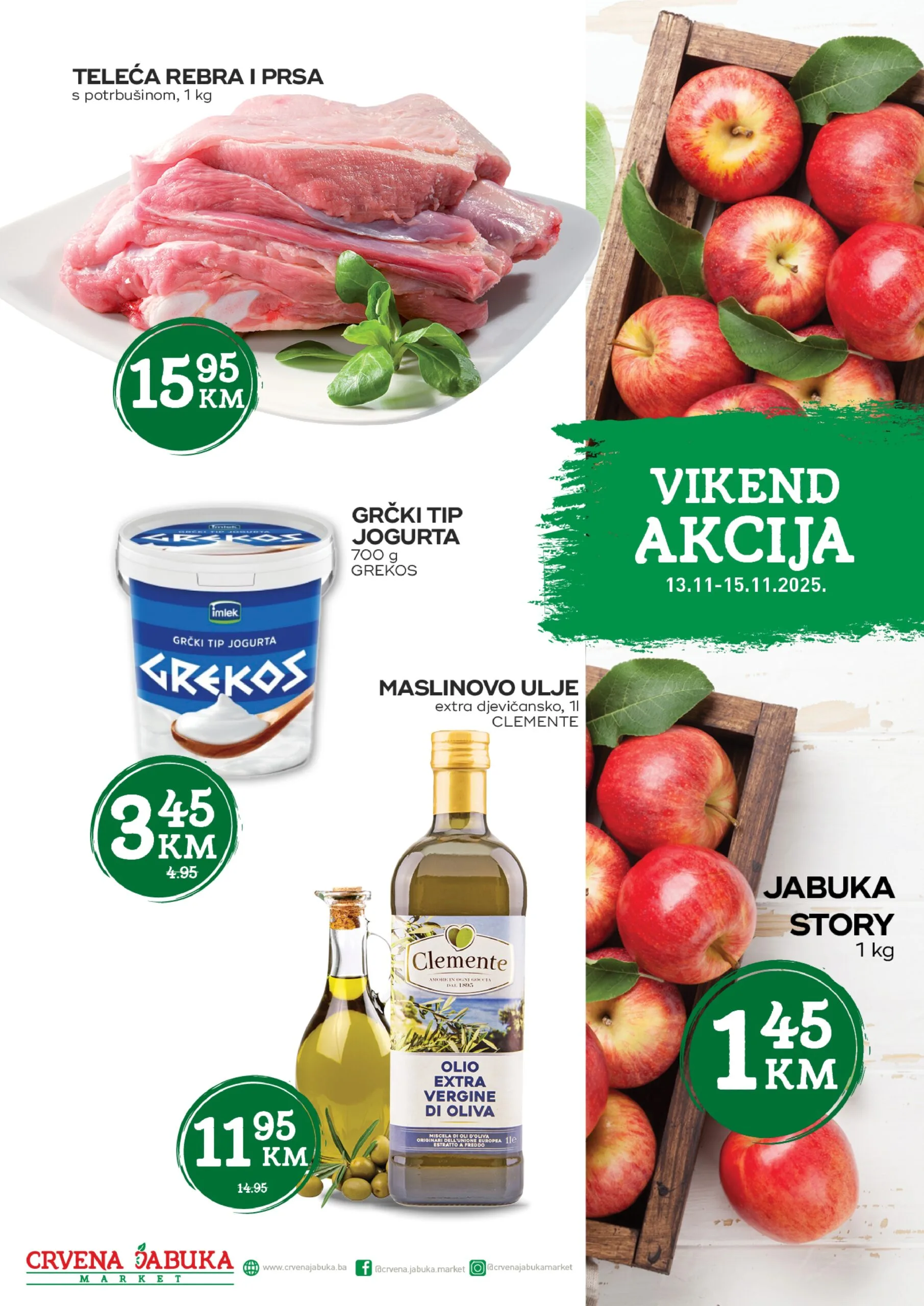 Crvena Jabuka vikend akcija 13-15.11.2025.