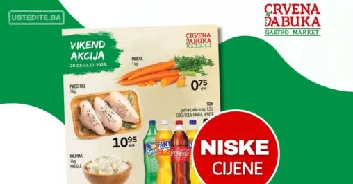 Crvena Jabuka vikend akcija 20-22.11.2025.