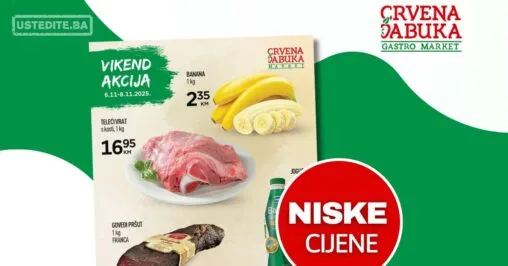 Crvena Jabuka vikend akcija 6-8.11.2025.