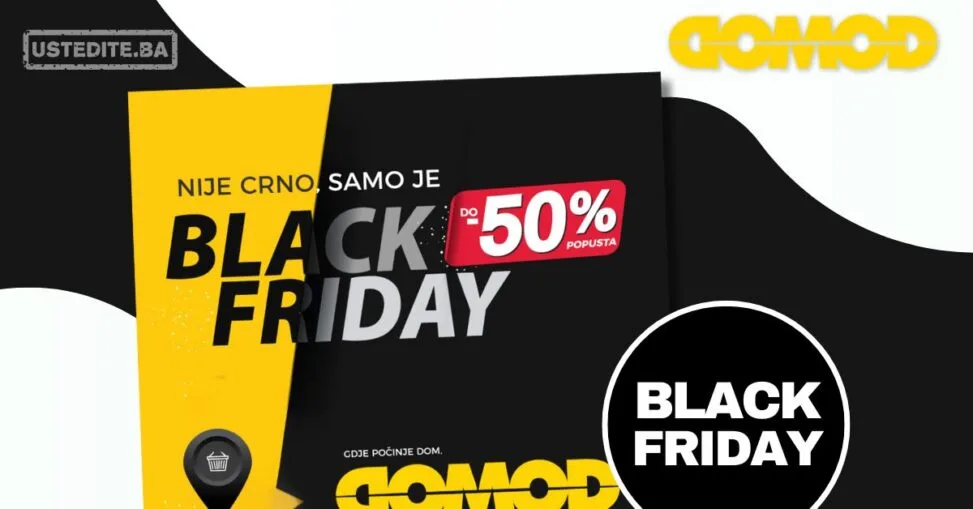 Domod BLACK FRIDAY sniženje do 30.11.2025.
