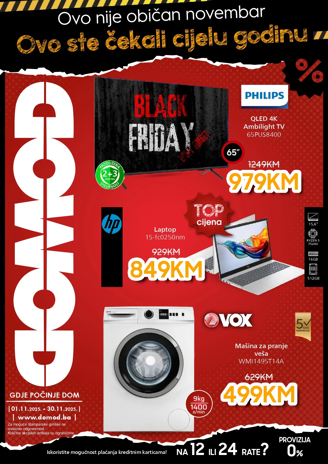 Domod BLACK FRIDAY