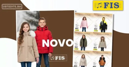 Novo u FIS ponudi – dječije zimske jakne za hladne dane - novembar 2025.