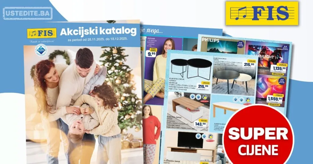 Fis katalog SVE ŠTO TI TREBA 28.11-18.12.2025.