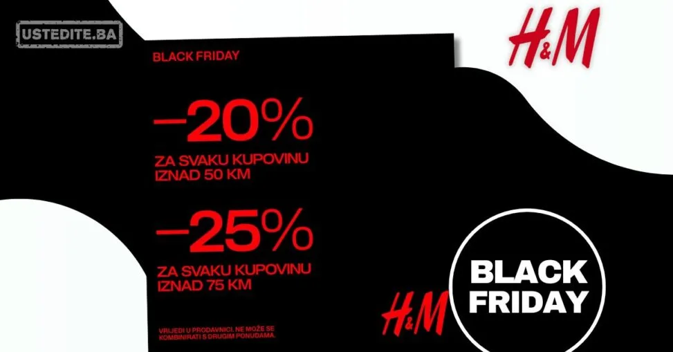 H&M BLACK FRIDAY 28-29.11.2025.