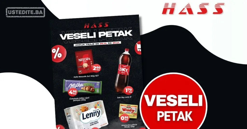 Hass komerc VESELI PETAK 26-30.11.2025.