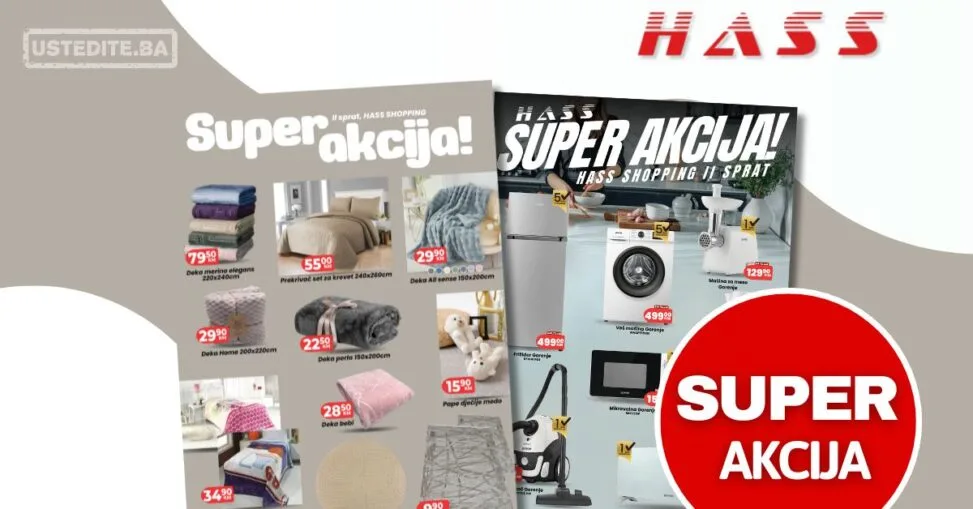 Hass komerc SUPER AKCIJA novembar 2025.