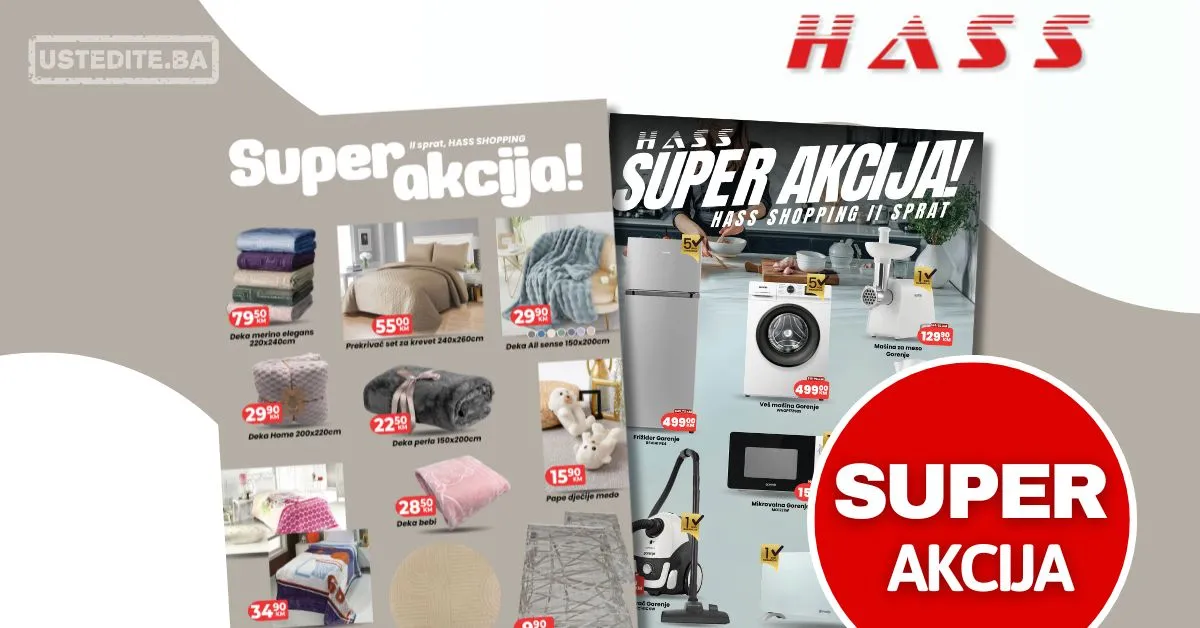 Hass komerc SUPER AKCIJA novembar 2025.