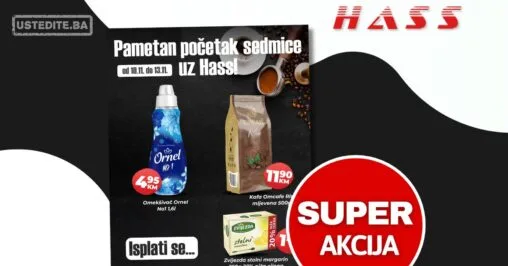 Hass komerc akcija za početak sedmice 10-13.11.2025.
