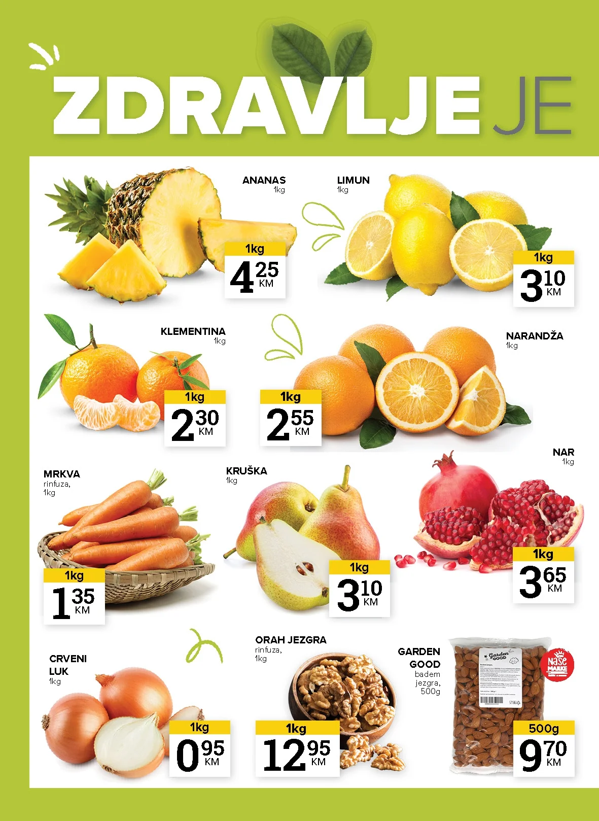 Konzum ZDRAVE NAMIRNICE 18-24.11.2025.
