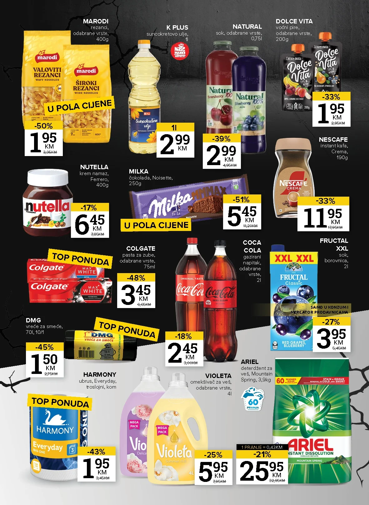 Konzum BLACK FRIDAY 26.11-1.12.2025.