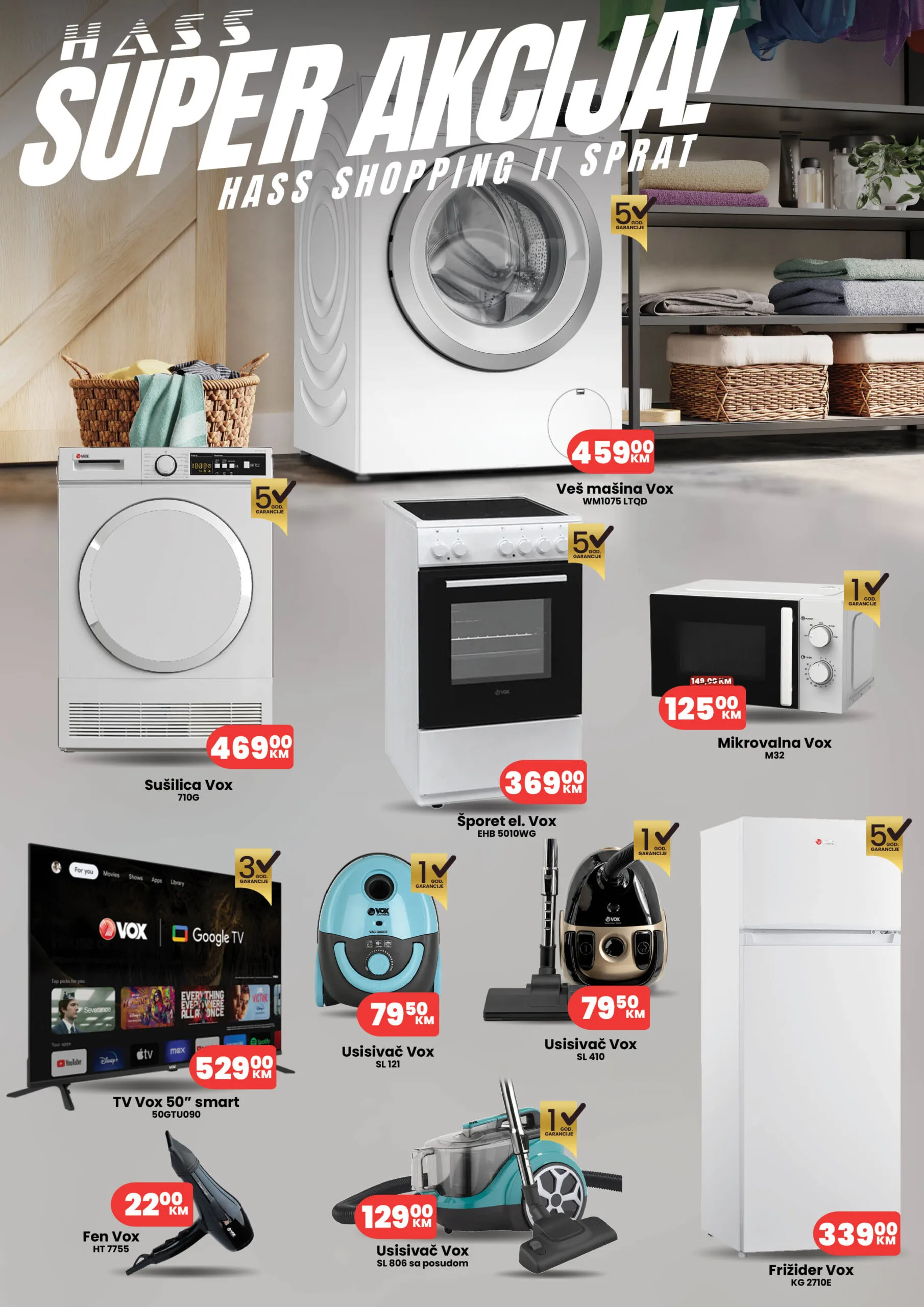 Hass komerc SUPER AKCIJA novembar 2025.