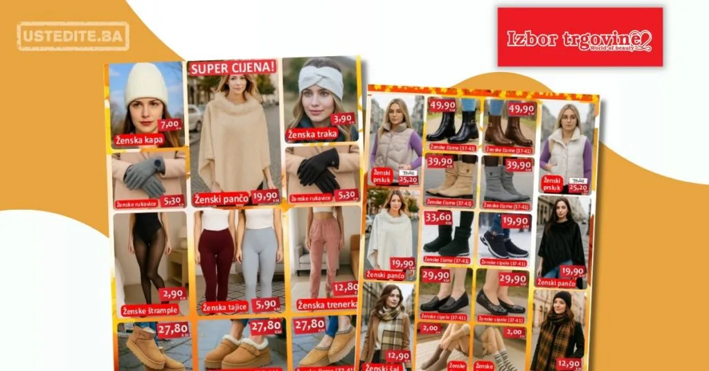 Izbor trgovine ODJEĆA & OBUĆA sniženje do 7.11.2025.