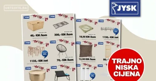 Jysk SUPER CIJENE novembar 2025.