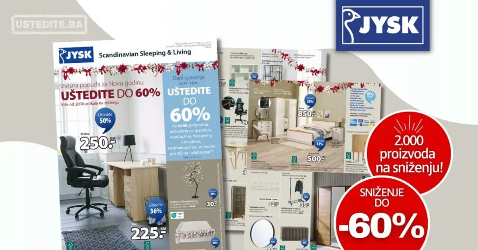 Jysk katalog 12-23.11.2025.