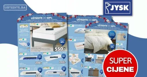 Jysk DANI SPAVANJA 12-23.11.2025.