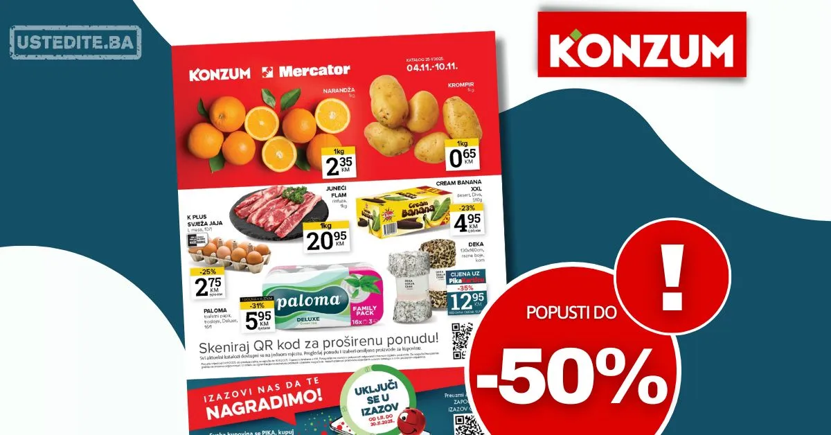 Konzum katalog 4-10.11.2025.