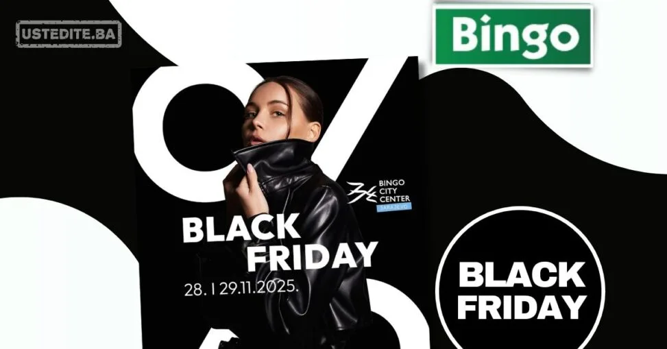 Bingo City Center Sarajevo BLACK FRIDAY 28-29.11.2025.