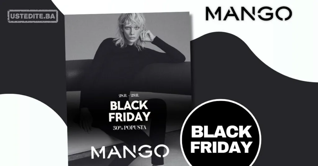 MANGO BLACK FRIDAY 28.11.–29.11.2025.