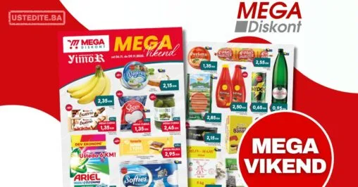Mega Diskont vikend akcija 6-9.11.2025.