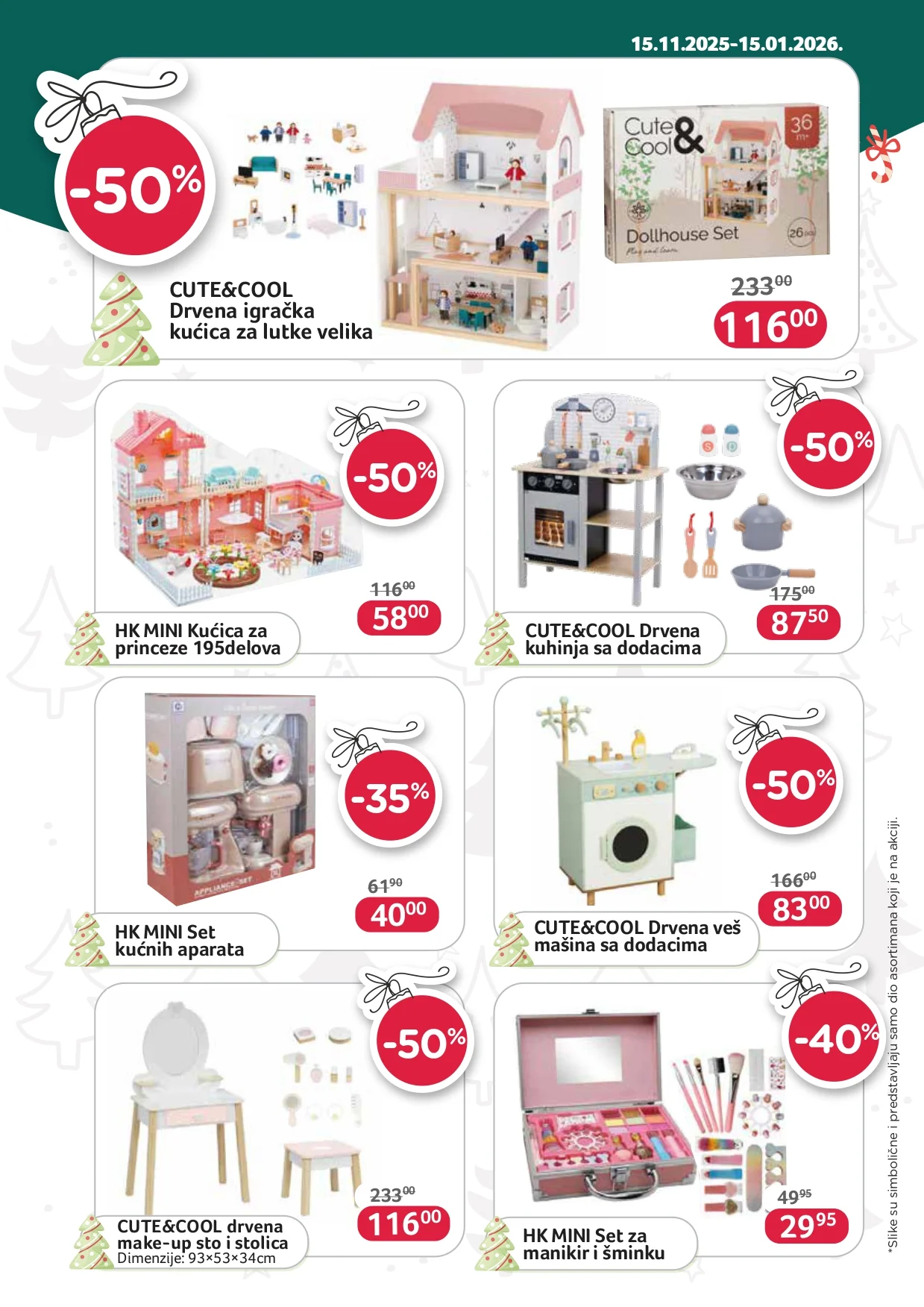 Aksa katalog – Novogodišnja akcija igračaka do 15.1.2026.