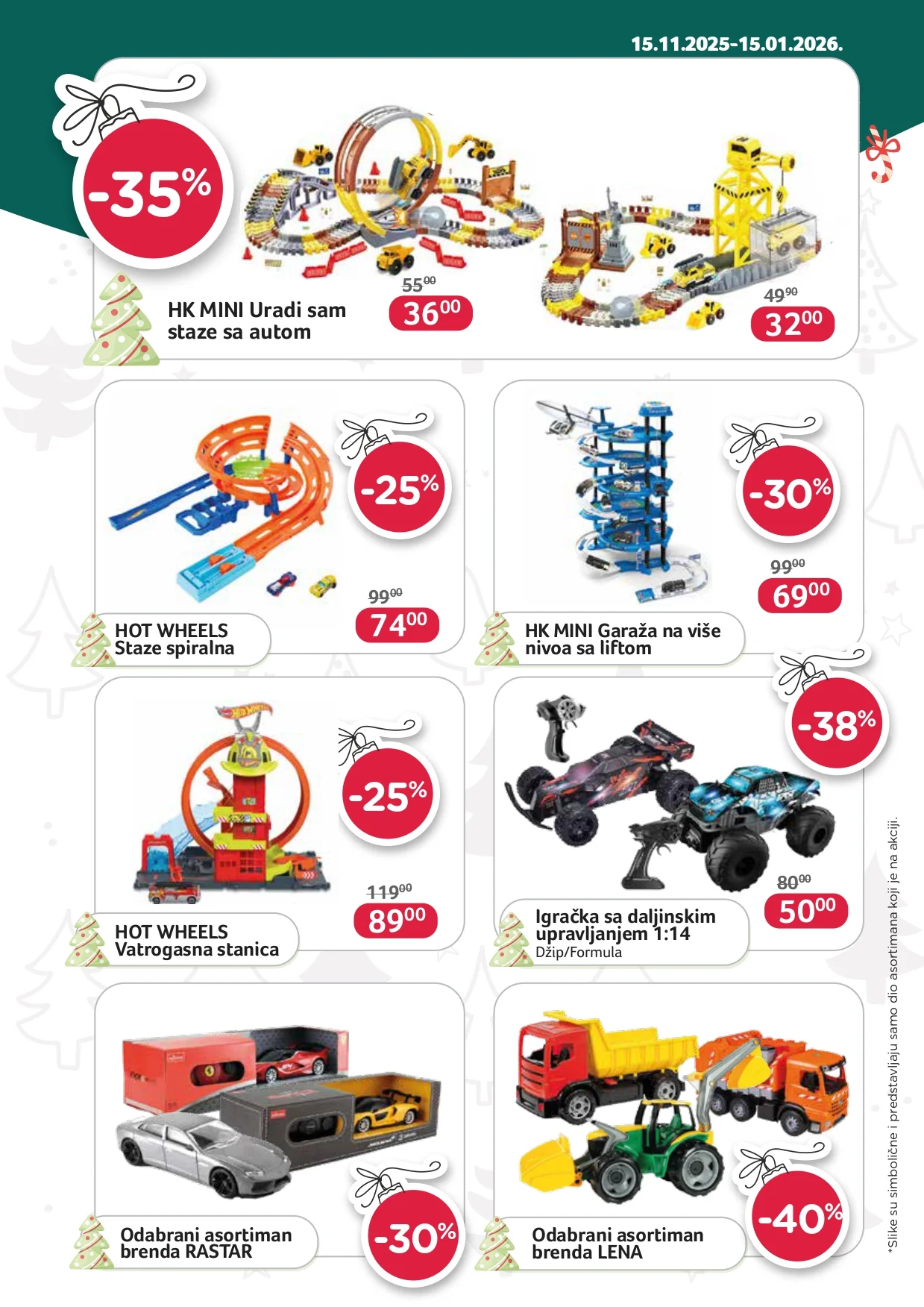 Aksa katalog – Novogodišnja akcija igračaka do 15.1.2026.