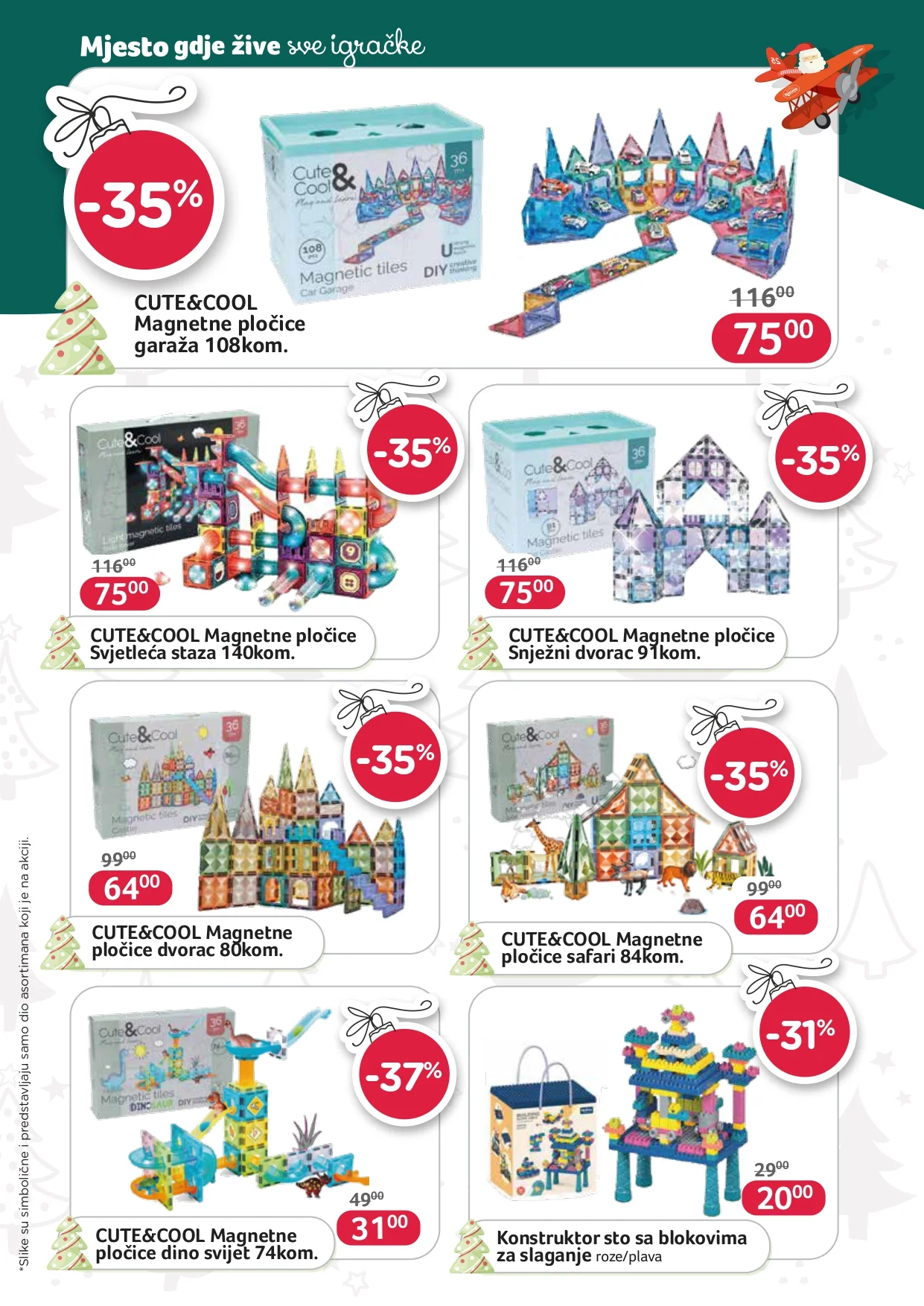 Aksa katalog – Novogodišnja akcija igračaka do 15.1.2026.