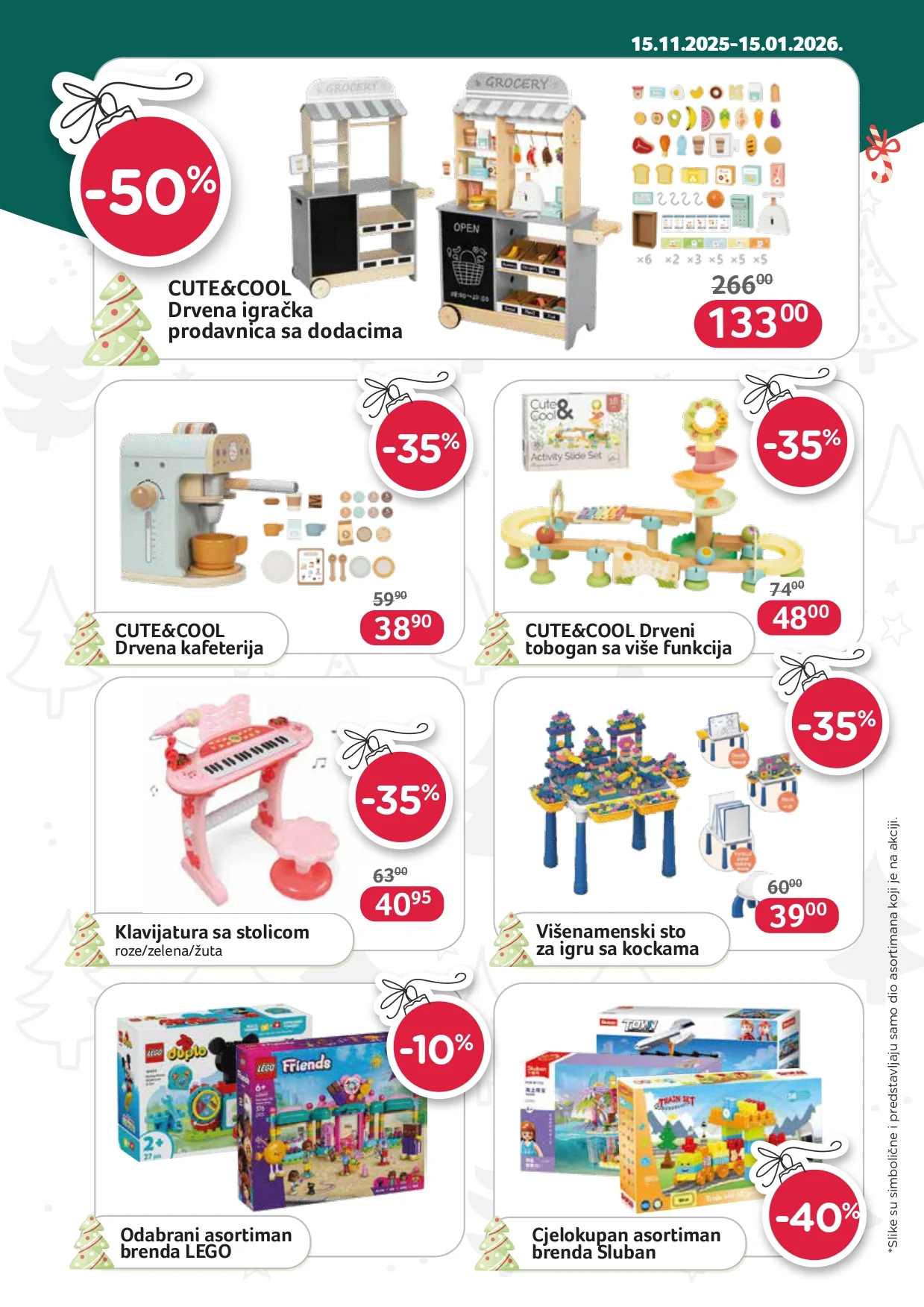 Aksa katalog – Novogodišnja akcija igračaka do 15.1.2026.