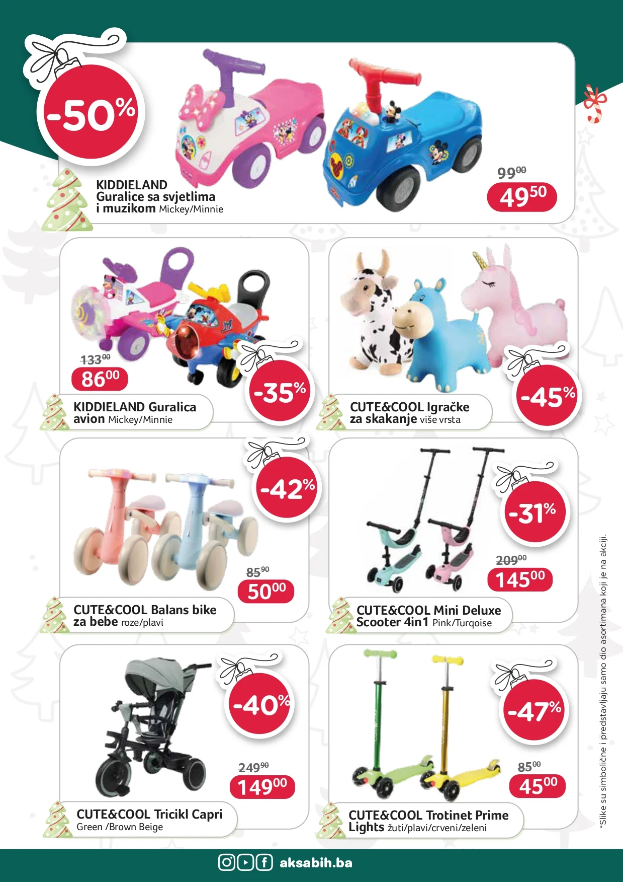 Aksa katalog – Novogodišnja akcija igračaka do 15.1.2026.