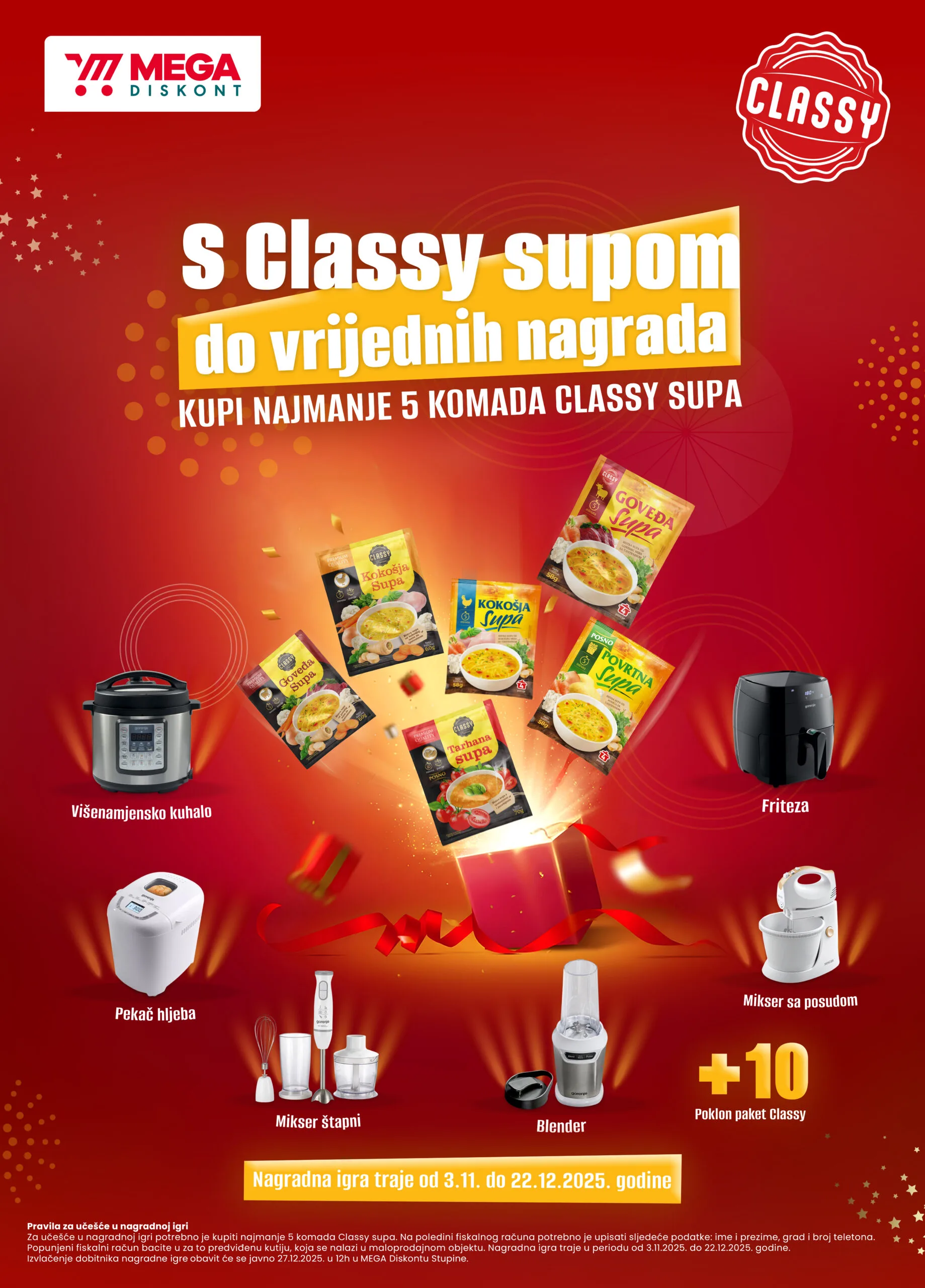 Mega Diskont NAGRADNA IGRA 3.11-22.12.2025.