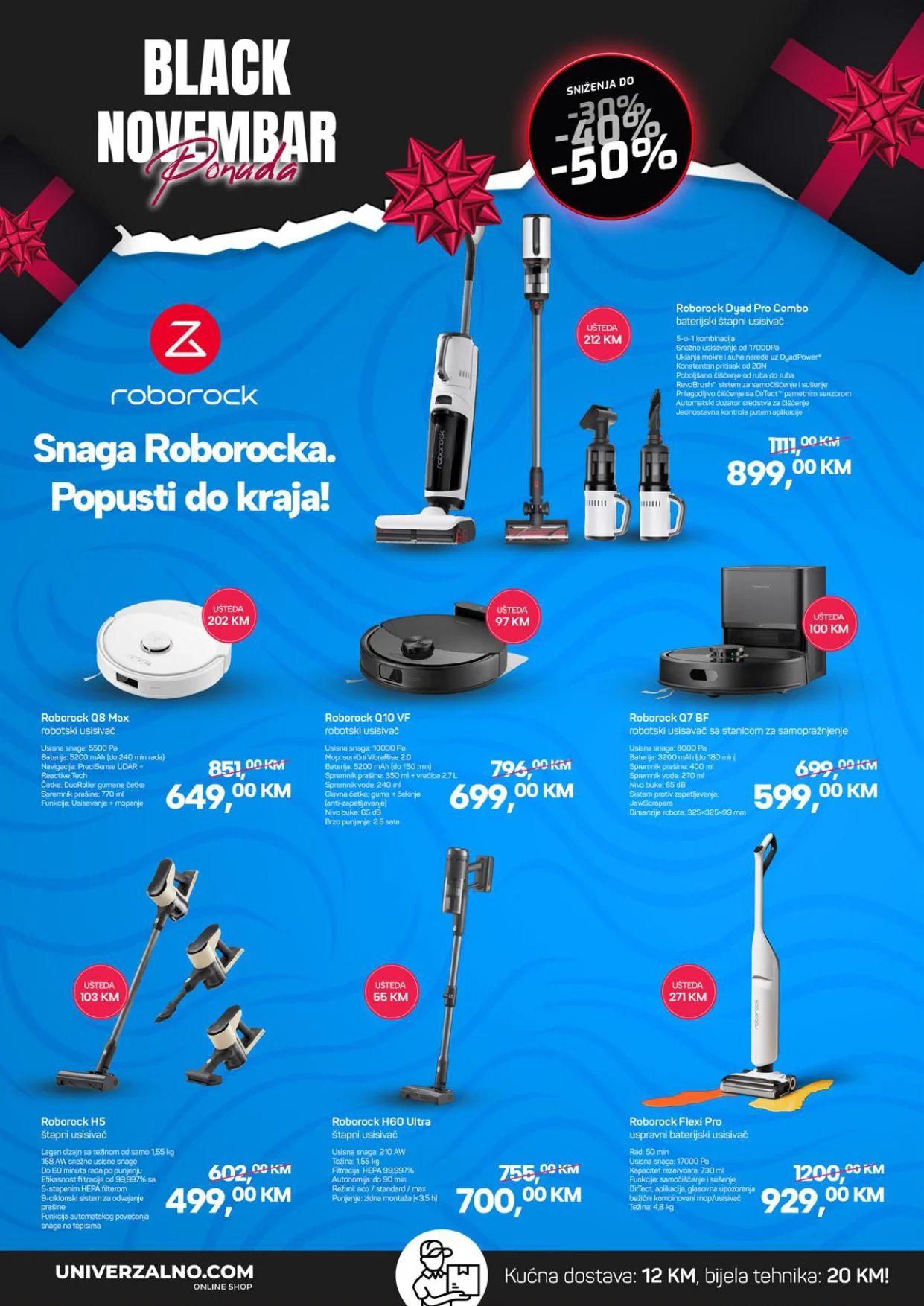 Univerzalno BLACK NOVEMBAR do 30.11.2025.
