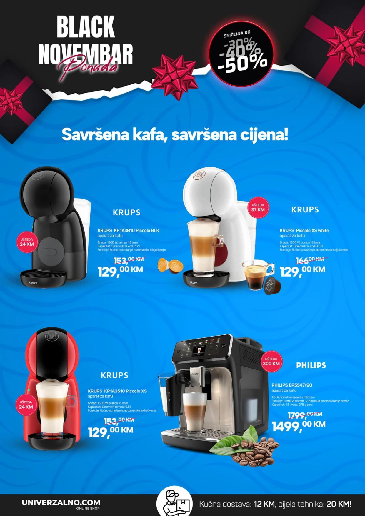 Univerzalno BLACK NOVEMBAR do 30.11.2025.