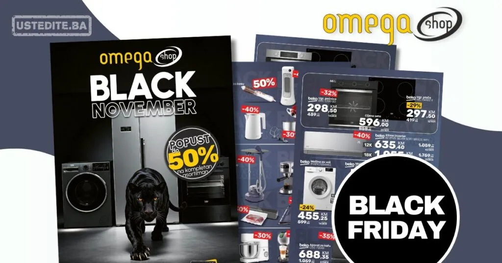 Omega shop BLACK FRIDAY 1-30.11.2025.